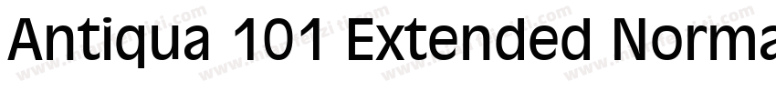 Antiqua 101 Extended Normal字体转换